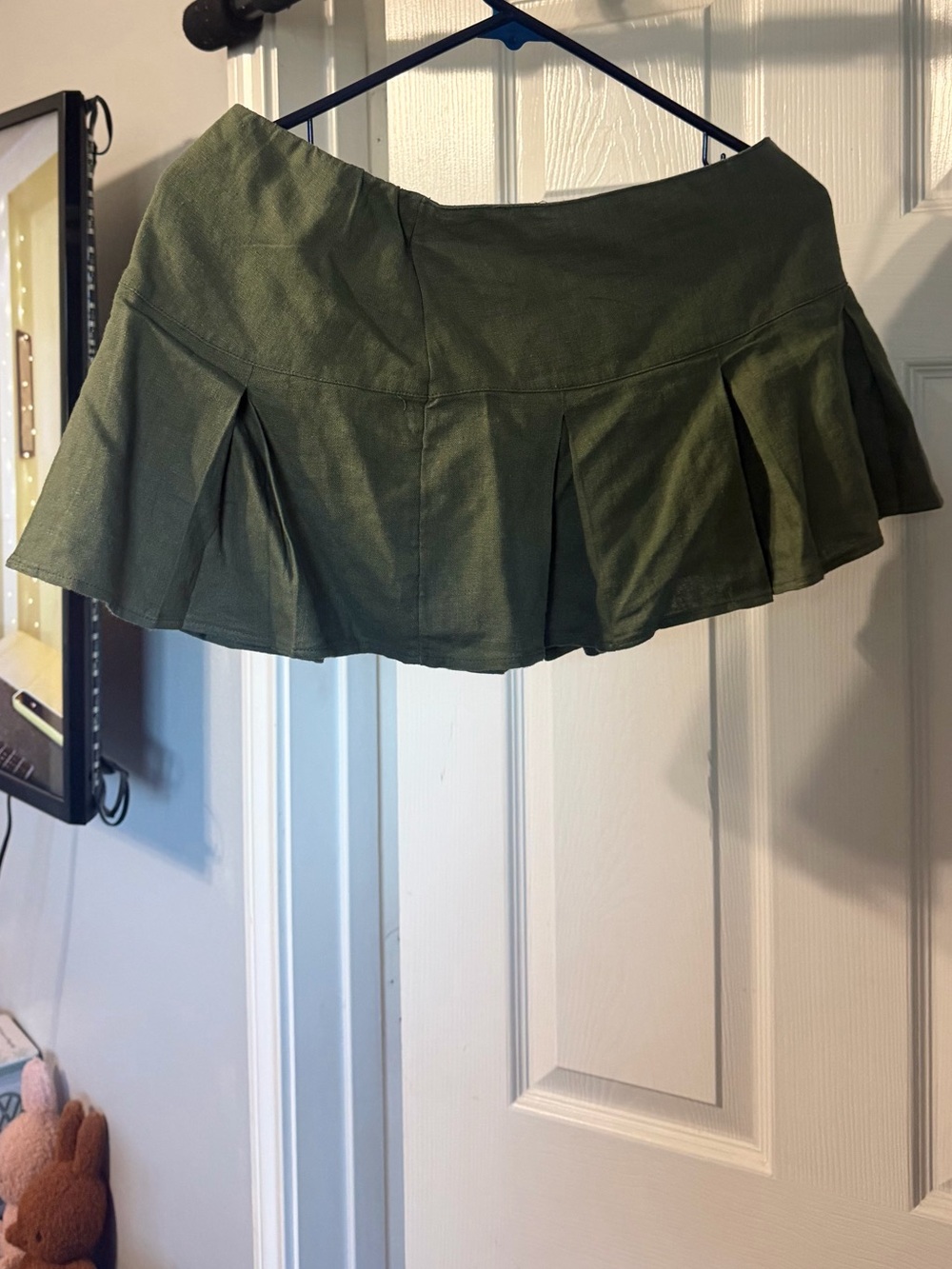 💚 Hollister Olive Green low-rise Skort - Size Small - Picture 1 of 4